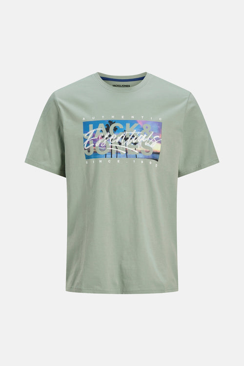 T-shirt (korte mouwen) Groen - ORIGINALS BY JACK & JONES