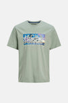 T-shirt (korte mouwen) Groen - ORIGINALS BY JACK & JONES