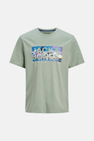 T-shirt (korte mouwen) Groen - ORIGINALS BY JACK & JONES