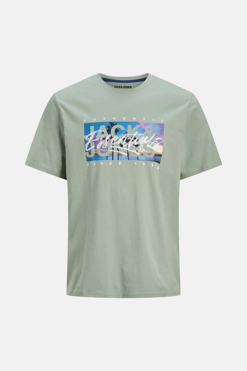 T-shirt (korte mouwen) Groen - ORIGINALS BY JACK & JONES