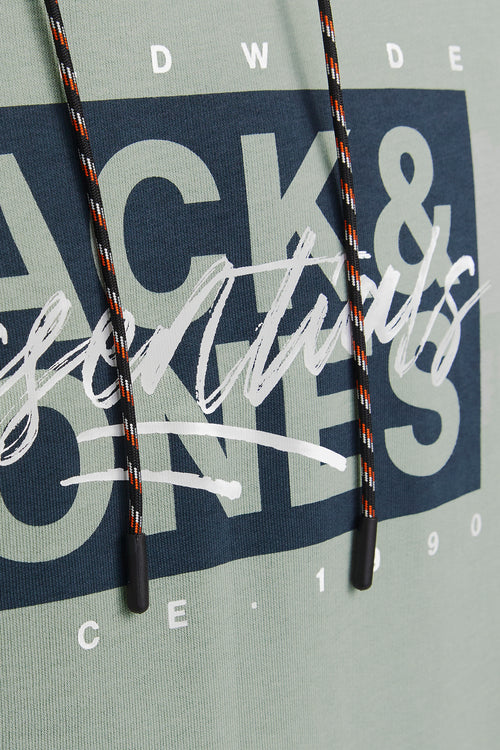 Sweater met kap Groen - ORIGINALS BY JACK & JONES