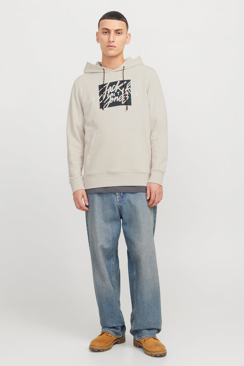 Sweater met kap Ecru - ORIGINALS BY JACK & JONES