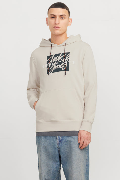 Sweater met kap Ecru - ORIGINALS BY JACK & JONES