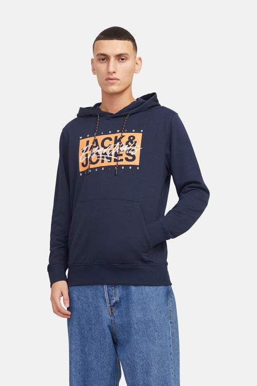 Sweater met kap Blauw - ORIGINALS BY JACK & JONES