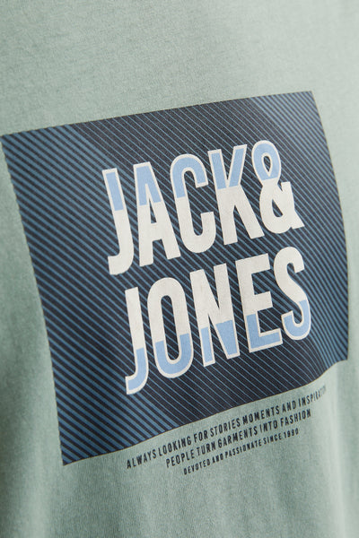 T-shirt met JACK & J J J Jack J met met print print print print..
