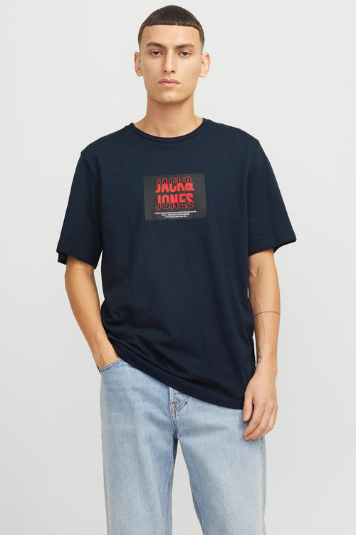 T-shirt (manches courtes) Bleu - JACK & JONES