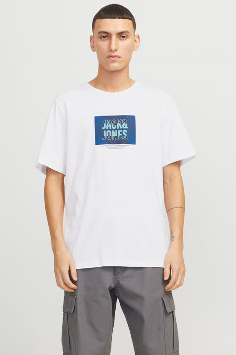T-shirt (manches courtes) Blanc - JACK & JONES