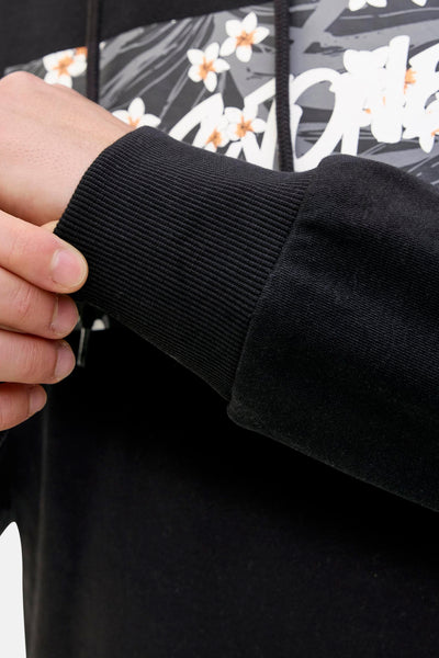 Sweater met kap Zwart - JACK & JONES