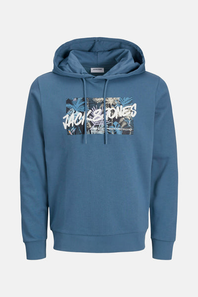 Sweater met kap Blauw - JACK & JONES