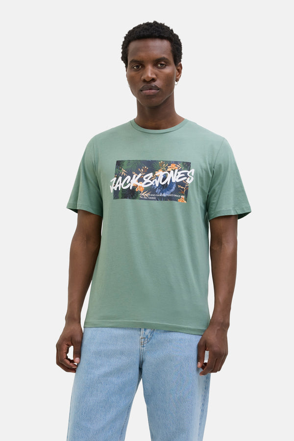 T-shirt (korte mouwen) Groen - JACK & JONES