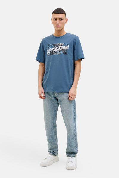 T-shirt (manches courtes) Bleu - JACK & JONES