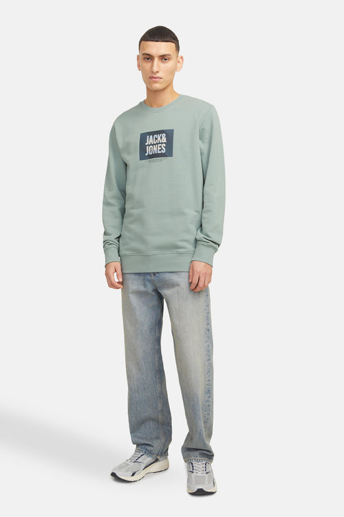 Sweater met ronde hals Groen - JACK & JONES