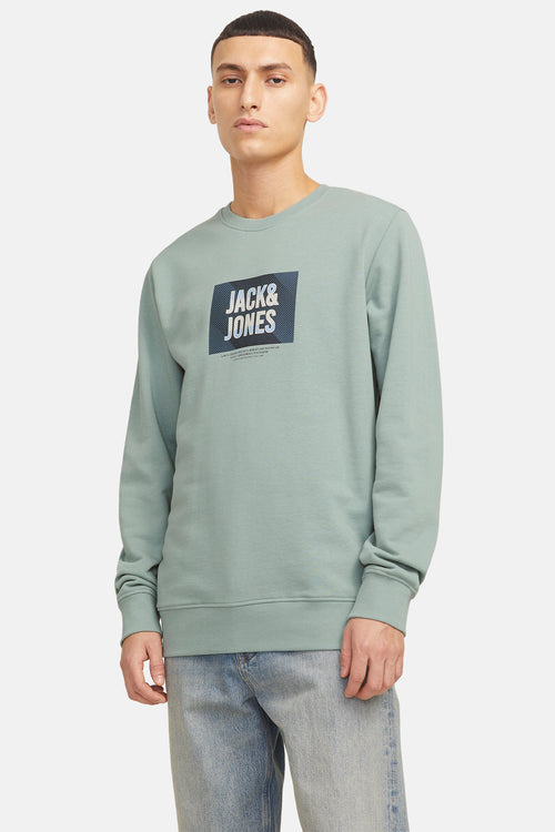 Sweater met ronde hals Groen - JACK & JONES