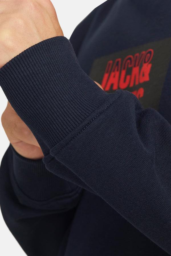 Sweater met ronde hals Blauw - JACK & JONES