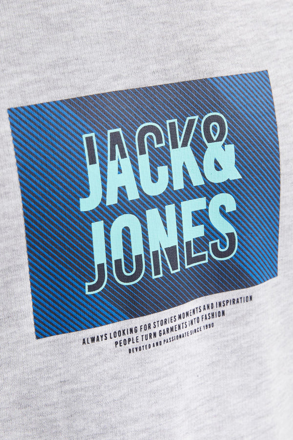 Sweat col rond Gris - JACK & JONES