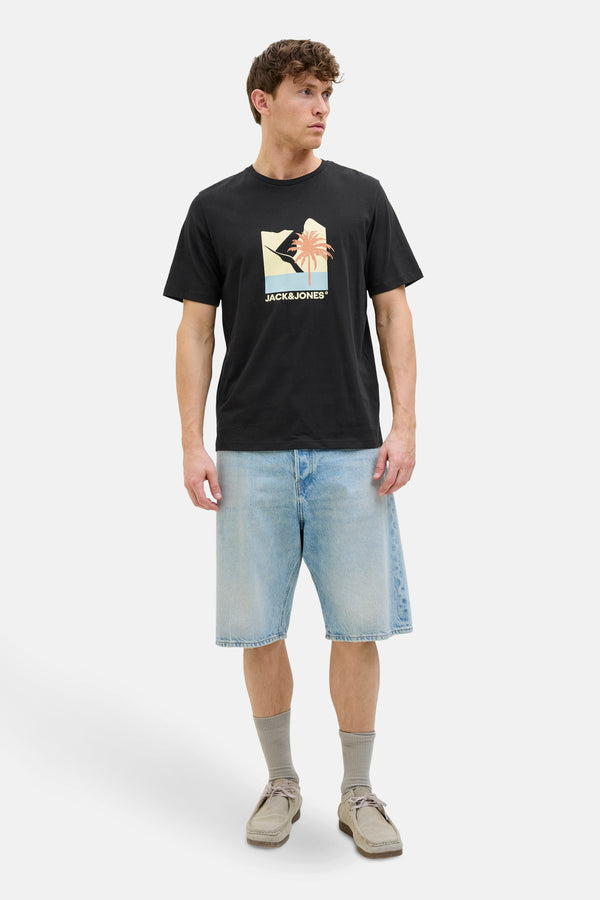 T-shirt (manches courtes) Noir - ORIGINALS BY JACK & JONES