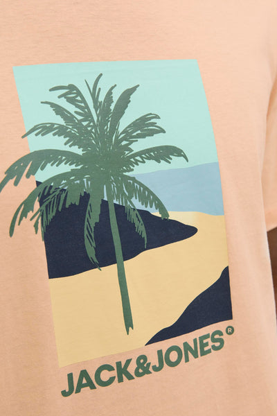 T-shirt (korte mouwen) Oranje - ORIGINALS BY JACK & JONES