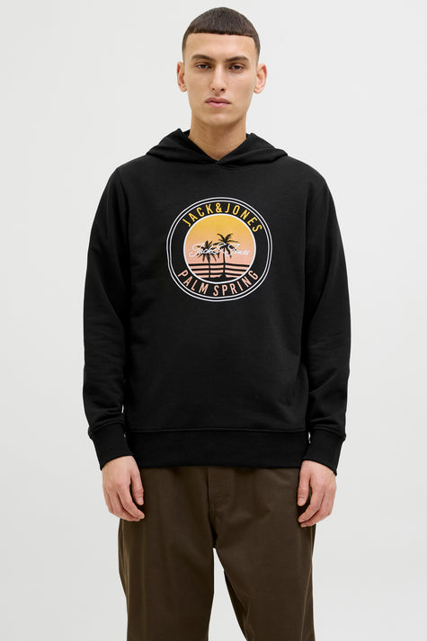 Sweater met kap Zwart - ORIGINALS BY JACK & JONES