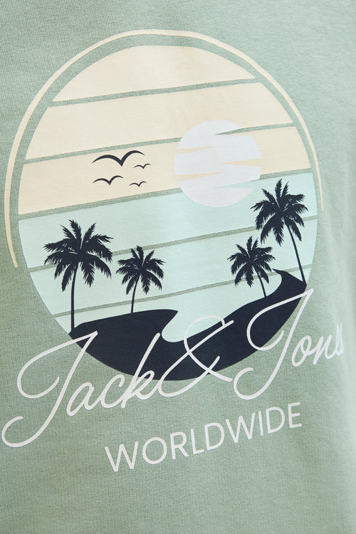 Sweater met kap Groen - ORIGINALS BY JACK & JONES