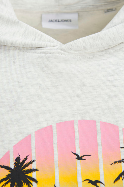 Sweat à capuche Blanc - ORIGINALS BY JACK & JONES
