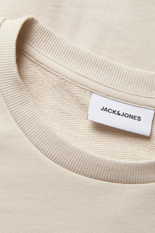 Sweater met ronde hals Beige - ORIGINALS BY JACK & JONES
