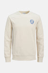Sweater met ronde hals Beige - ORIGINALS BY JACK & JONES