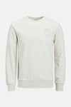 Sweater met ronde hals Wit - ORIGINALS BY JACK & JONES