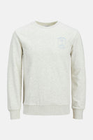 Sweat col rond Blanc - ORIGINALS BY JACK & JONES