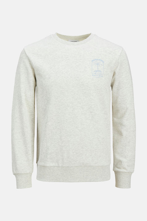 Sweater met ronde hals Wit - ORIGINALS BY JACK & JONES