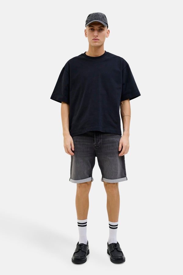 Short en jeans BLACK DENIM - JACK & JONES JEANS INTELLIGENCE
