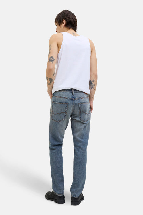 Jeans tapered mid blue denim - JACK & JONES JEANS INTELLIGENCE