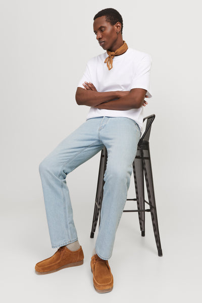 Jean tapered LIGHT BLUE DENIM - JACK & JONES JEANS INTELLIGENCE