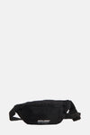 Zwarte heuptas van ACCESSORIES BY JACK & JONES met verstelbare schouderriem, ritssluiting.