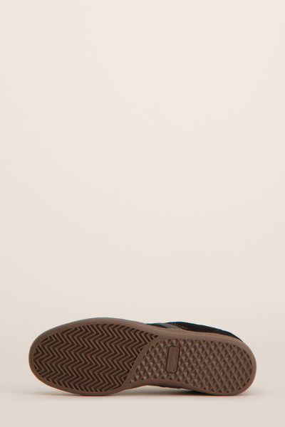 Zwarte sneakers ACCESSORIES BY JACK & JONES, met een textuurzool met visgraatpatroon.