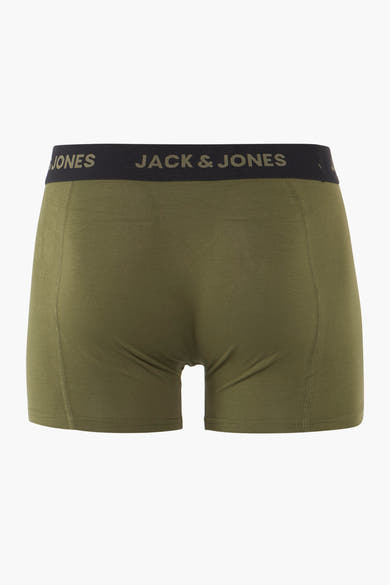 Boxer vert en maille par ACCESSORIES BY JACK & JONES, avec ceinture noire griffée.