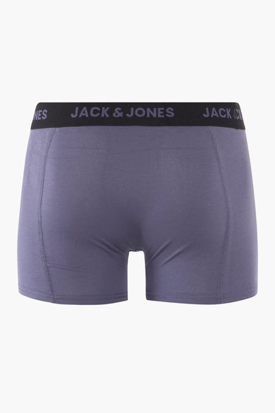 Boxer bleu de ACCESSORIES BY JACK & JONES avec ceinture logotypée noire.
