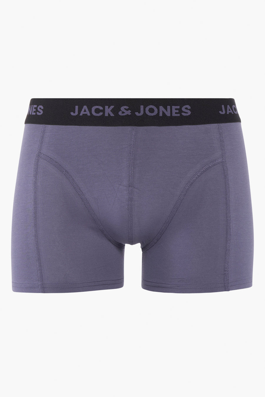 Boxer bleu ACCESSORIES BY JACK & JONES avec ceinture noire logotypée.