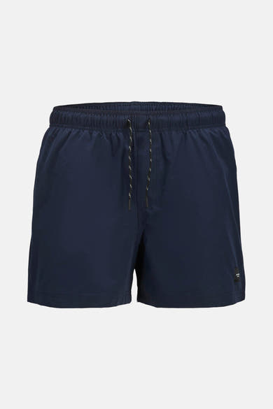 Short de bain bleu marine de JACK & JONES JEANS INTELLIGENCE, avec cordon de serrage à la taille.