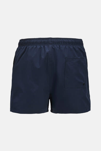 Short de bain bleu de JACK & JONES JEANS INTELLIGENCE, avec une poche arrière et un cordon de serrage à la taille.