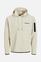 Sweat à capuche Beige - JACK & JONES
