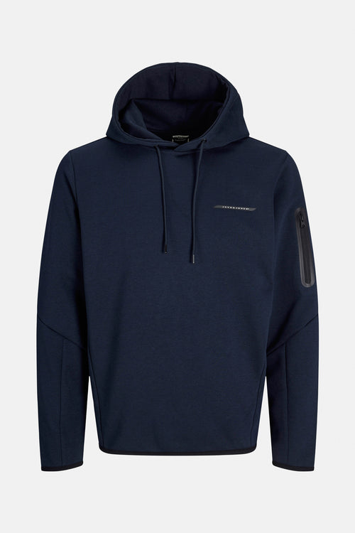 Sweat à capuche Bleu - JACK & JONES