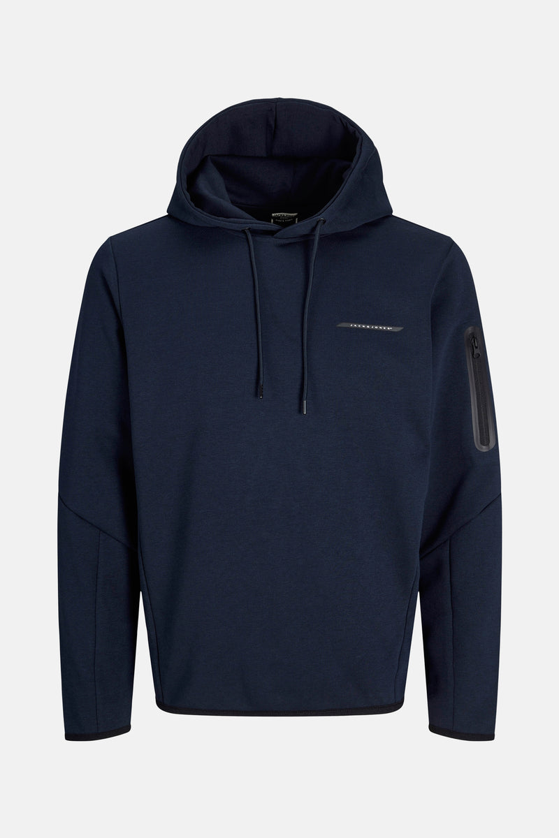 Sweat à capuche Bleu - JACK & JONES