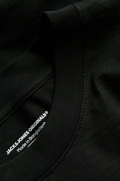 T-shirt (korte mouwen) Zwart - ORIGINALS BY JACK & JONES