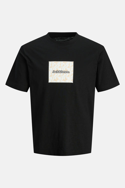 T-shirt (korte mouwen) Zwart - ORIGINALS BY JACK & JONES