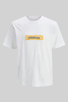 T-shirt (korte mouwen) Wit - ORIGINALS BY JACK & JONES