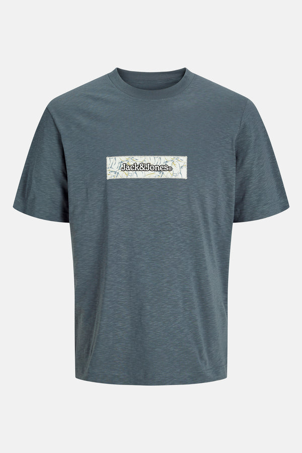 T-shirt (korte mouwen) Grijs - ORIGINALS BY JACK & JONES