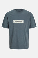 T-shirt (korte mouwen) Grijs - ORIGINALS BY JACK & JONES