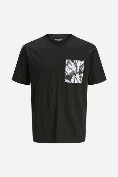 T-shirt (korte mouwen) Zwart - ORIGINALS BY JACK & JONES