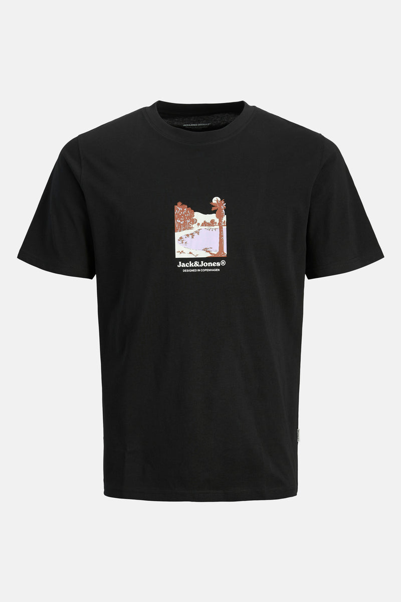 T-shirt (manches courtes) Noir - ORIGINALS BY JACK & JONES