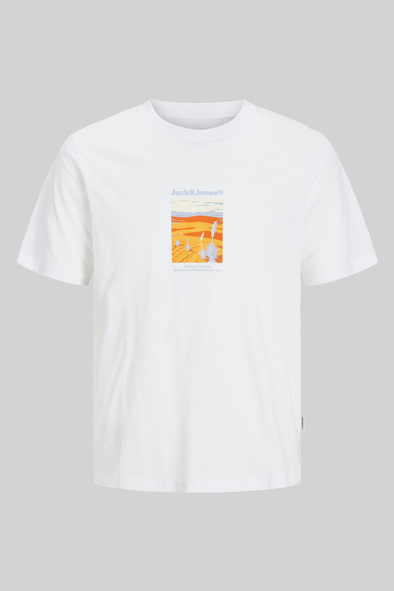 T-shirt (manches courtes) Blanc - ORIGINALS BY JACK & JONES
